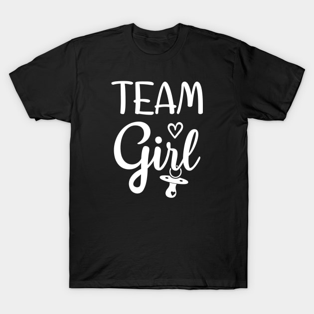 Cute Team Girl T-Shirt by Lulaggio